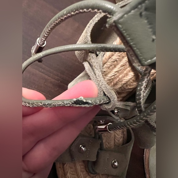 Gucci Suede Espadrille High Heel Sandals Authentic - Picture 15 of 15